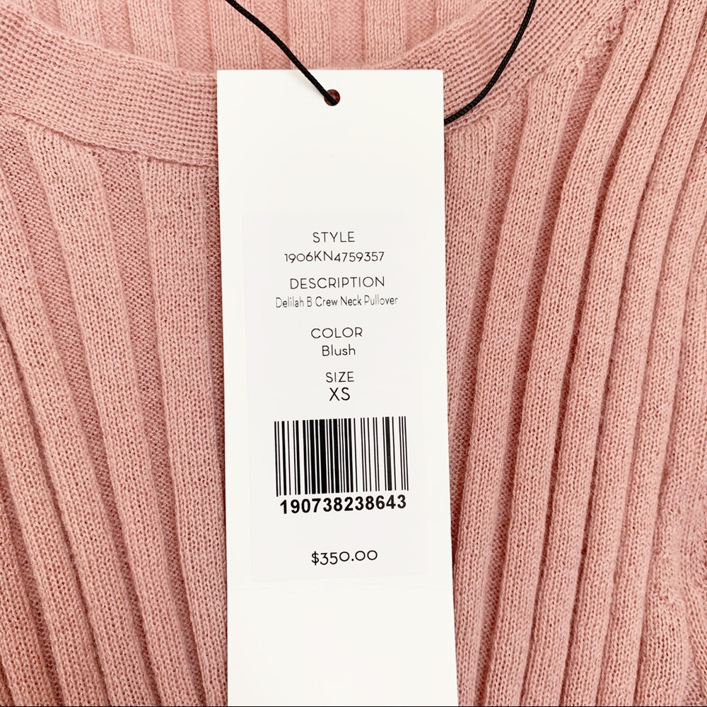 Veronica Beard Delilah Cashmere Ribbed Sweater NWT - Picture 7 of 7